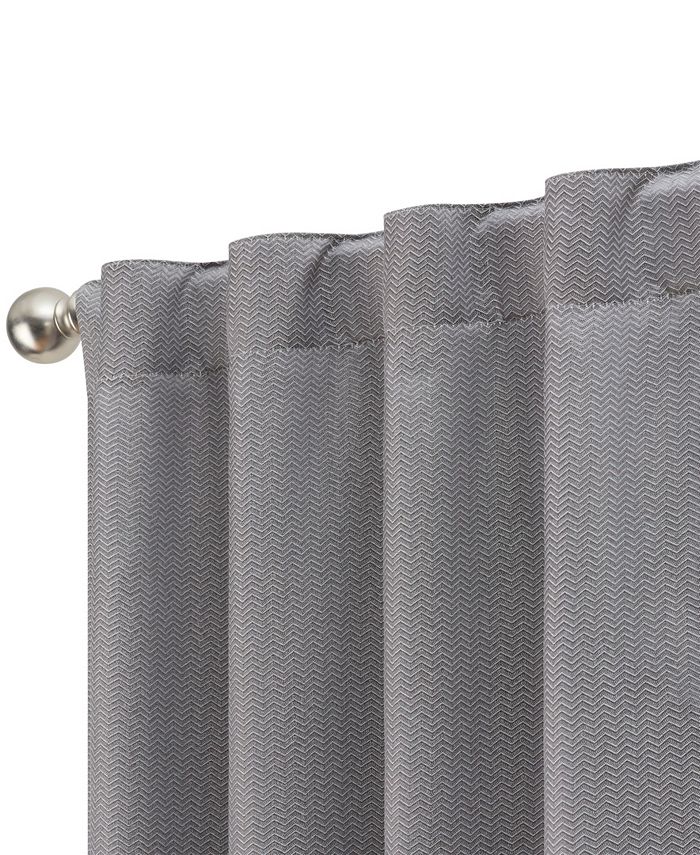 Nautica Virginia Ultimate Blackout Back Tab Window Curtain Panel Set