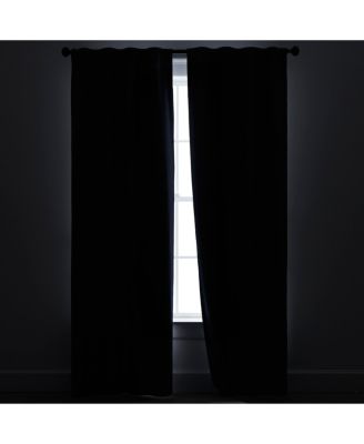 Virginia Ultimate Blackout Back Tab Window Curtain Panel Set, 38" x 84"