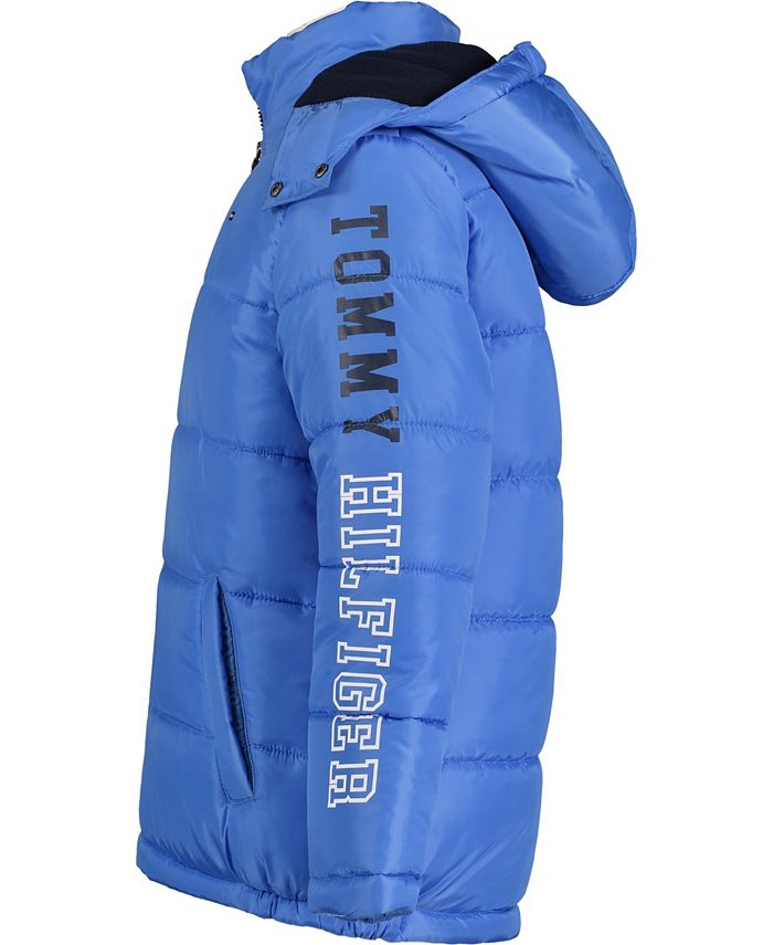 Tommy Hilfiger Little Boys Classic Logo Puffer Jacket & Reviews Coats