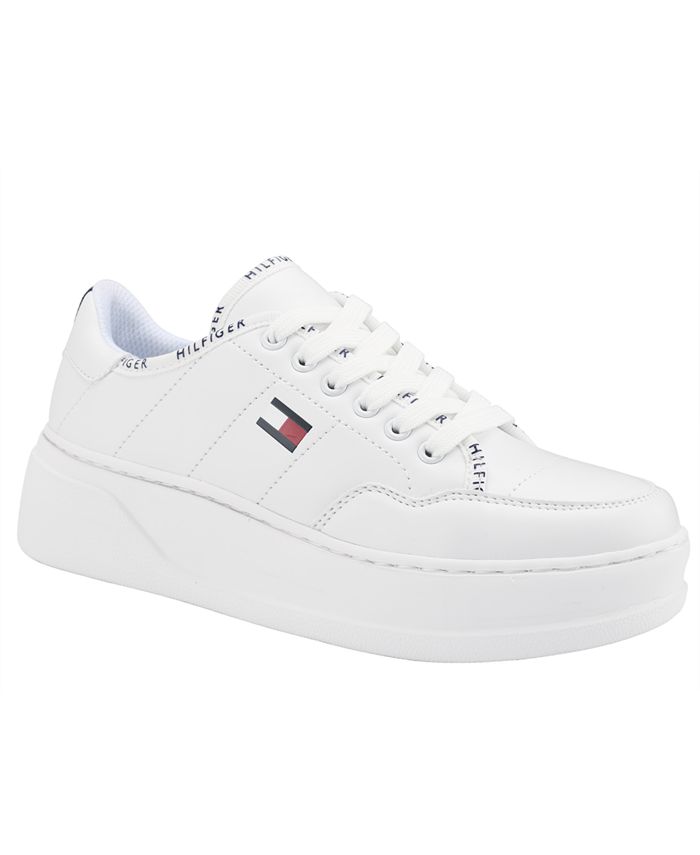 Merchandising Napier specificeren Tommy Hilfiger Women's Grazie Lightweight Lace-Up Sneakers & Reviews - Athletic  Shoes & Sneakers - Shoes - Macy's
