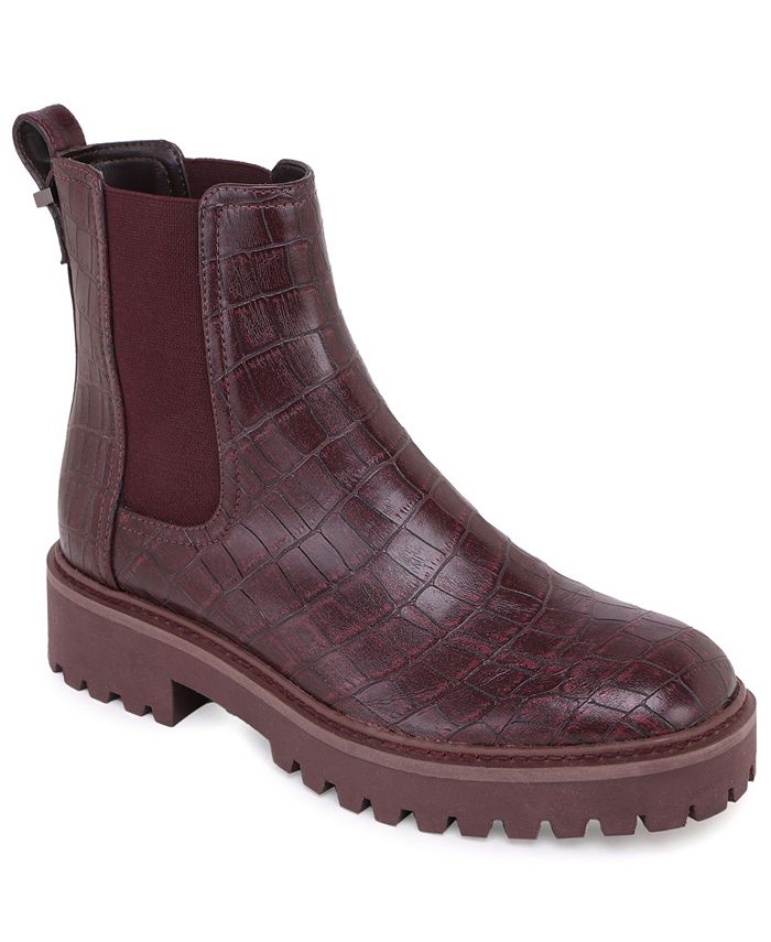 Kenneth Cole Reaction Women s Salt Lug Chelsea Booties Macy s