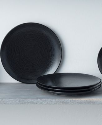 Swirl Coupe Dinner Plates, Set of 4