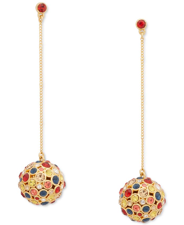 Kate spade store linear drop earrings