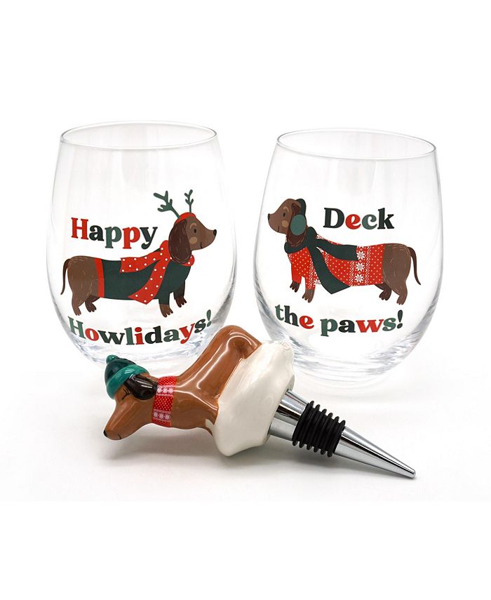 Dachshund online wine stopper