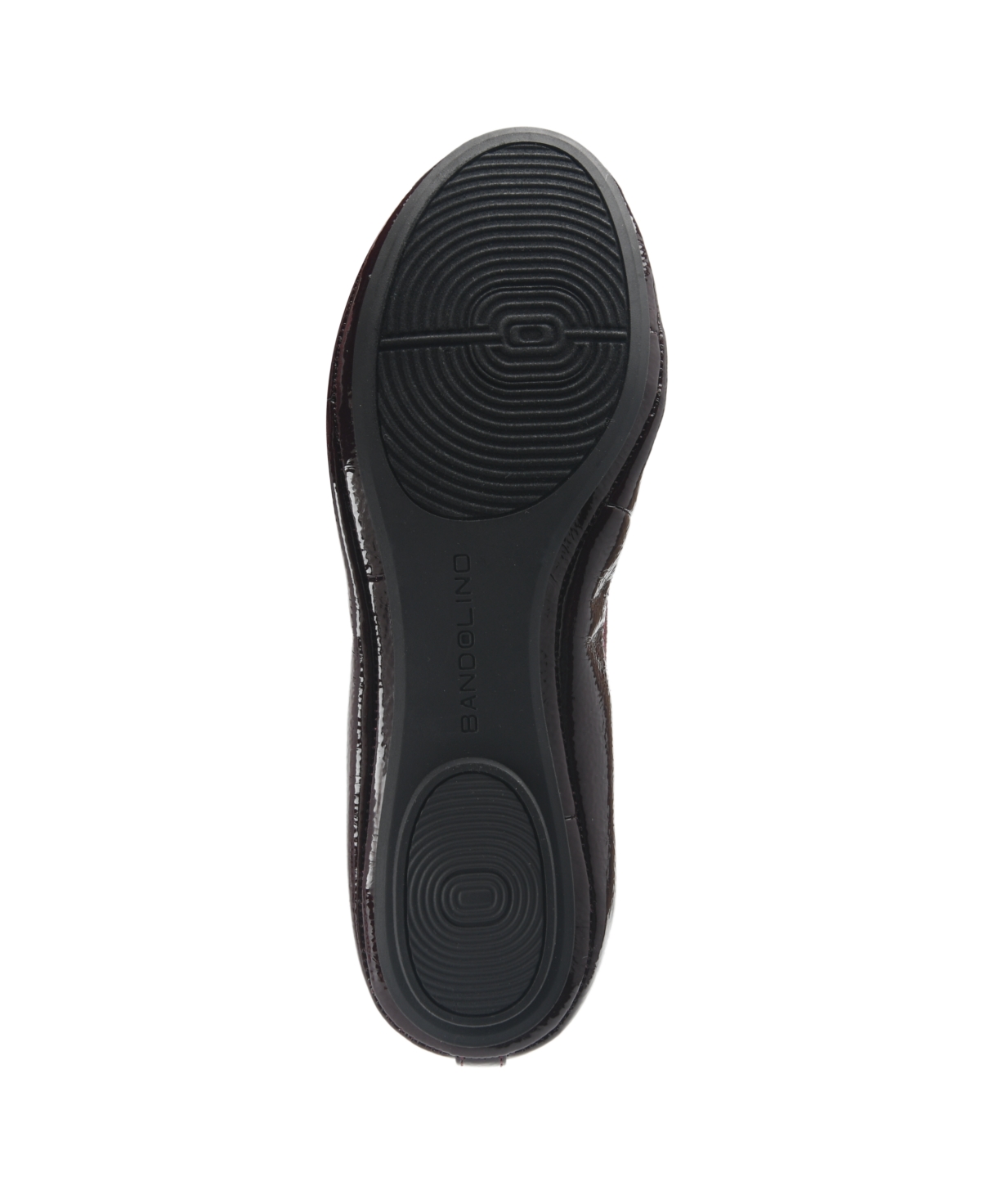 Shop Bandolino Women's Edition Ballet Flats In Plum Patent