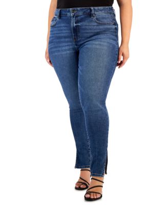 Macy's celebrity pink plus size jeans hotsell