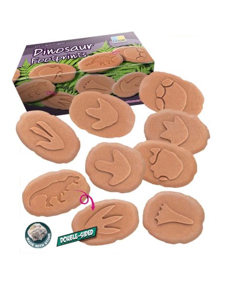 Детские игрушки Yellow Door Let's Investigate Dinosaur Footprints 8-Piece Toy Set, Ages 2+