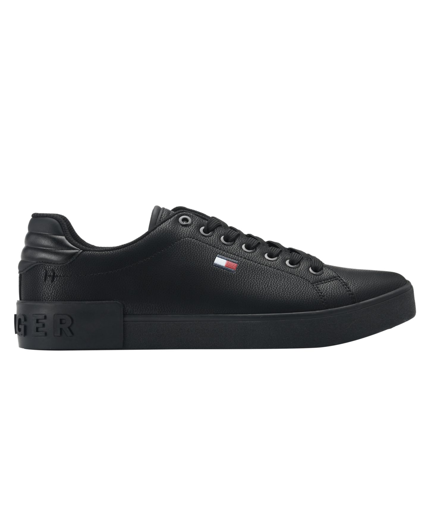 Мужские кроссовки Tommy Hilfiger Rezz Lace Up Low Top, цвет: Чёрный — фото 2