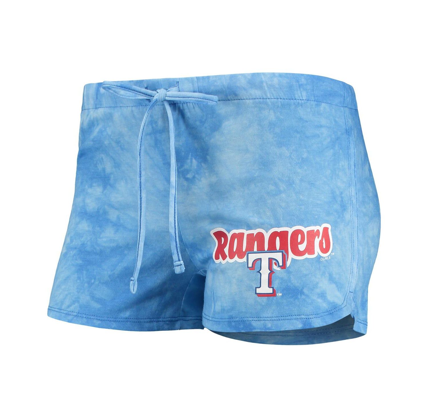 Women's Royal Texas Rangers Billboard Racerback Tank Top and Shorts Set