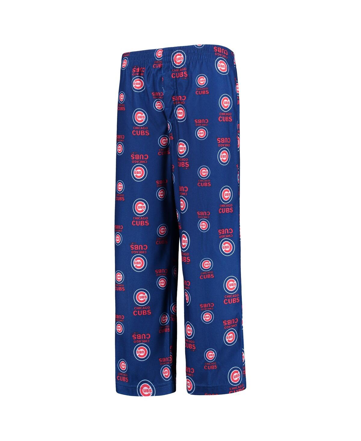 Outerstuff Big Boys  Royal Chicago Cubs Team Color Printed Logo Pants In Royal