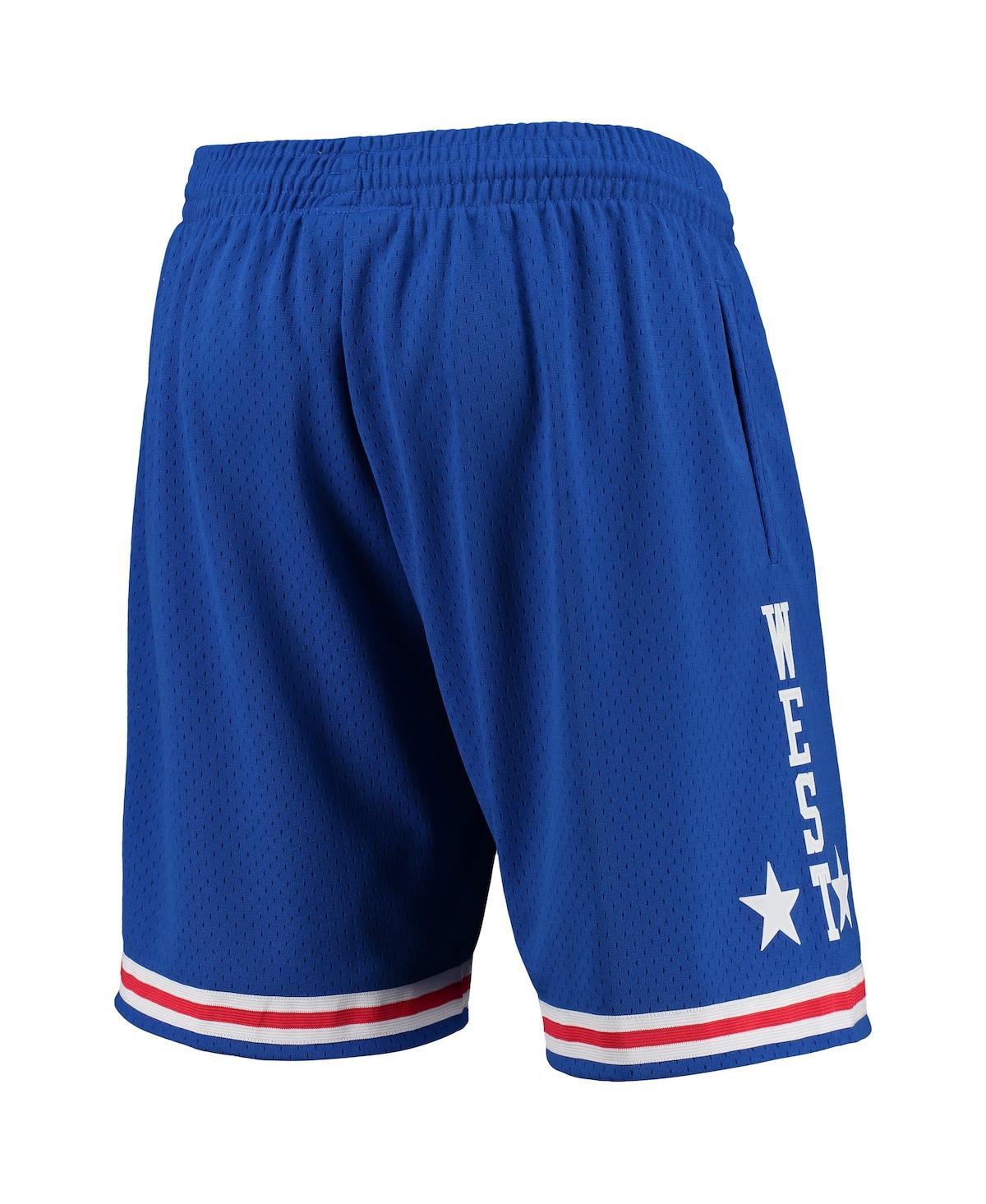 Men's Mitchell & NessWestern Conference Hardwood Classics 1985 All-Star Game Swingman Shorts - Royal