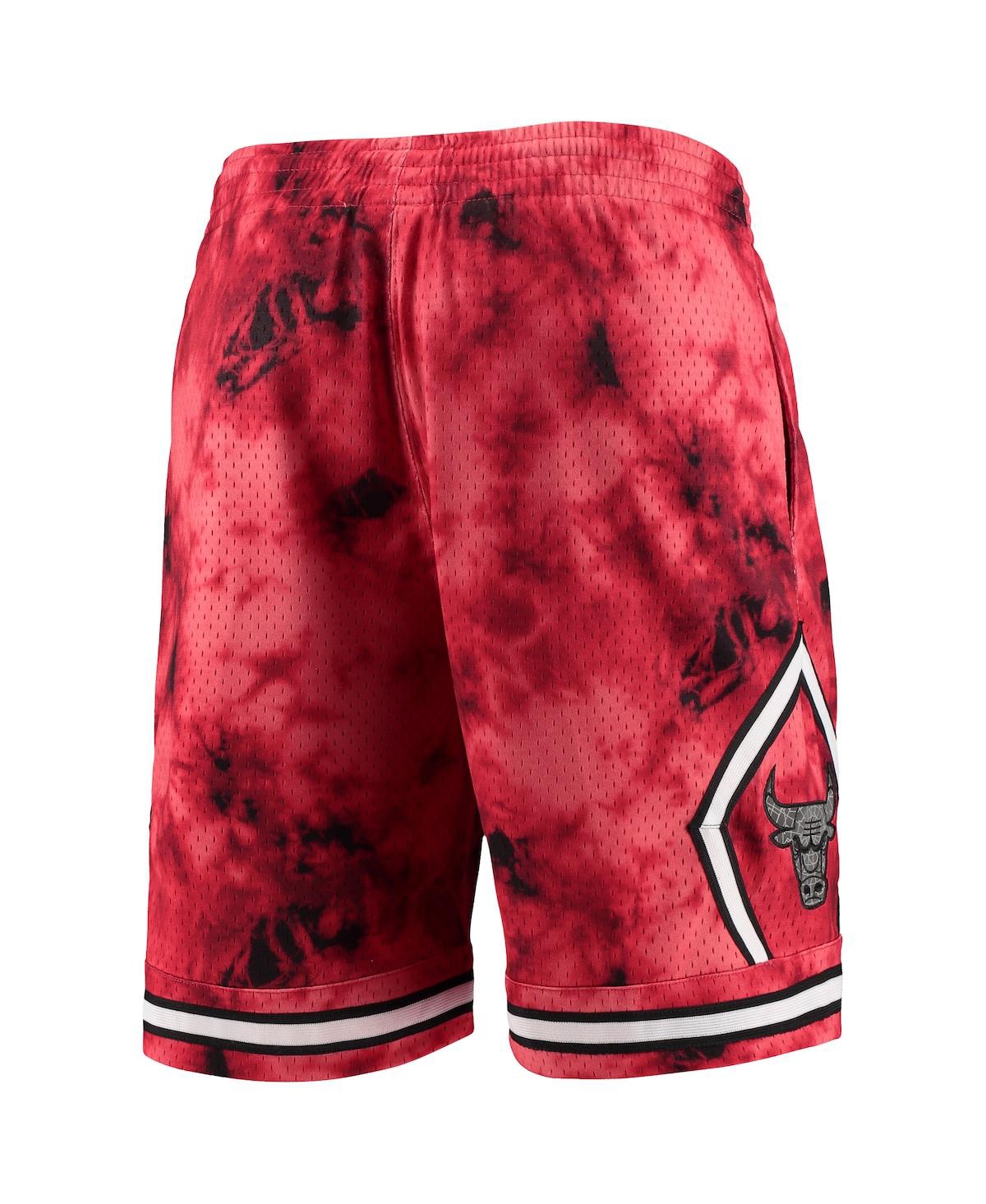 Mitchell & Ness Men's  Red Chicago Bulls Hardwood Classics 1997 Galaxy Swingman Shorts In Red