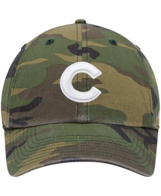 Men's '47 Camo Chicago Cubs Clean Up Adjustable Hat