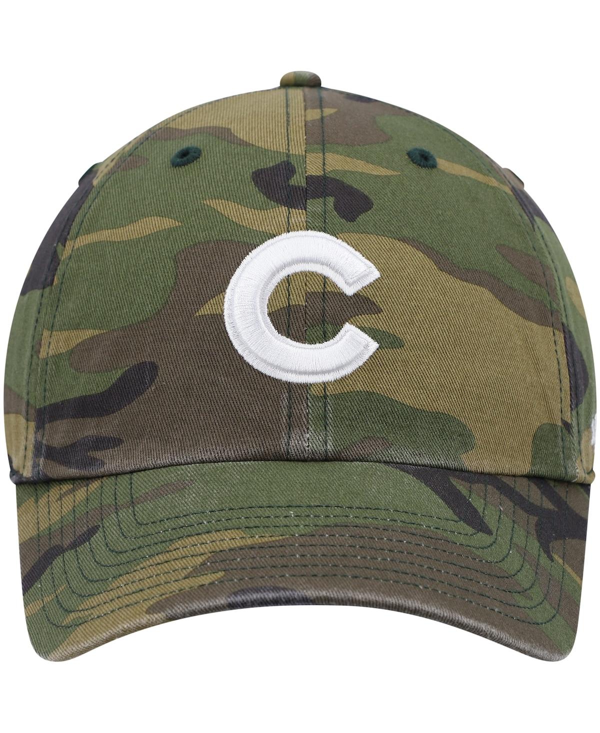 47 Brand Men's '47 Camo Chicago Cubs Clean Up Adjustable Hat In Camo