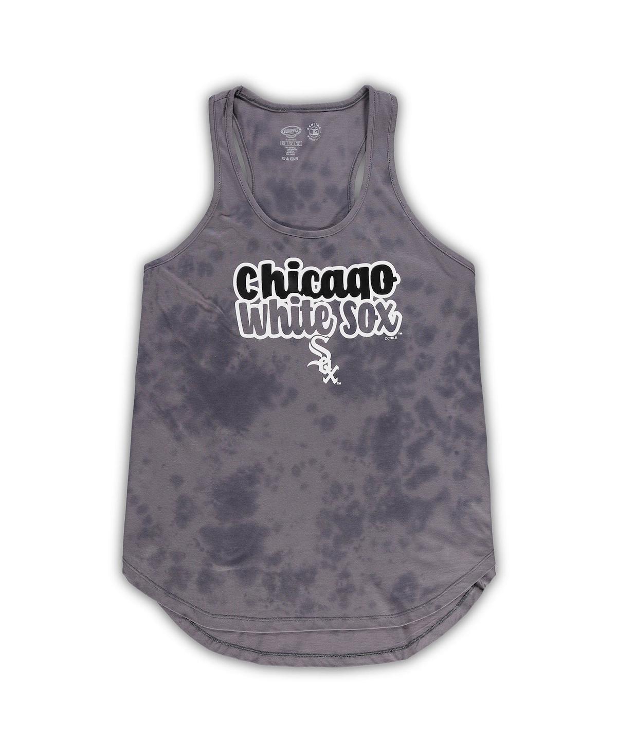 Concepts Sport Women's Charcoal Chicago White Sox Billboard Racerback Tank  Top and Shorts Sleep Set