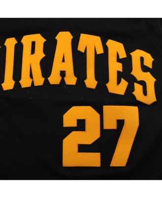 Men's Pittsburgh Pirates Kent Tekulve 1982 Cooperstown Collection Authentic Practice Jersey - Black