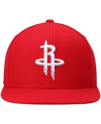 Men's Red Houston Rockets Ground 2.0 Snapback Hat