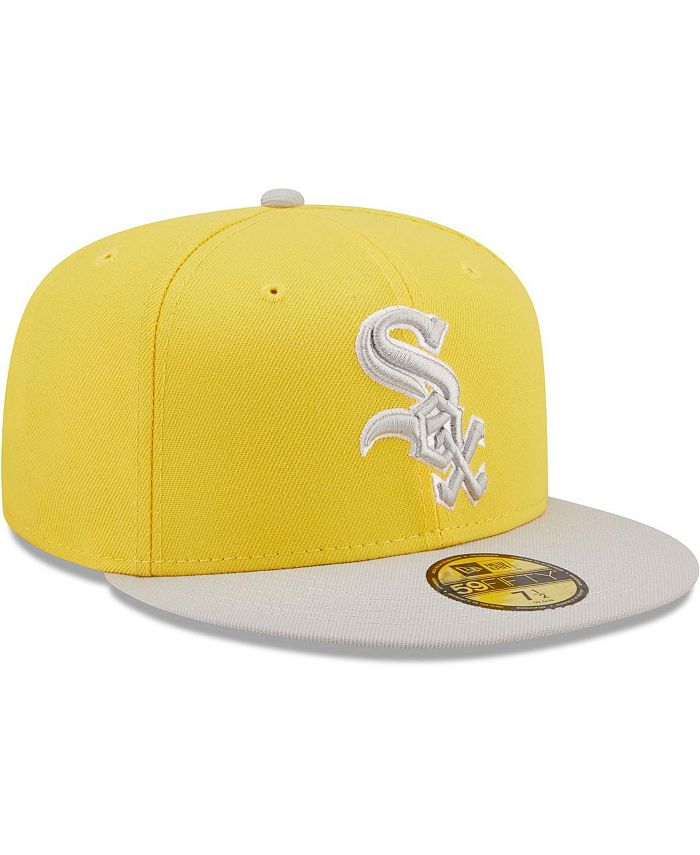 New Era Men's Yellow, Gray Chicago White Sox Spring Color Pack TwoTone
