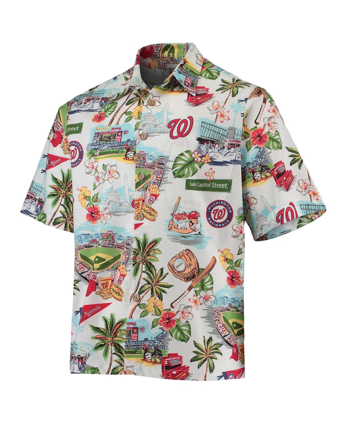 Los Angeles Angels Reyn Spooner Scenic Button-Up Shirt - White