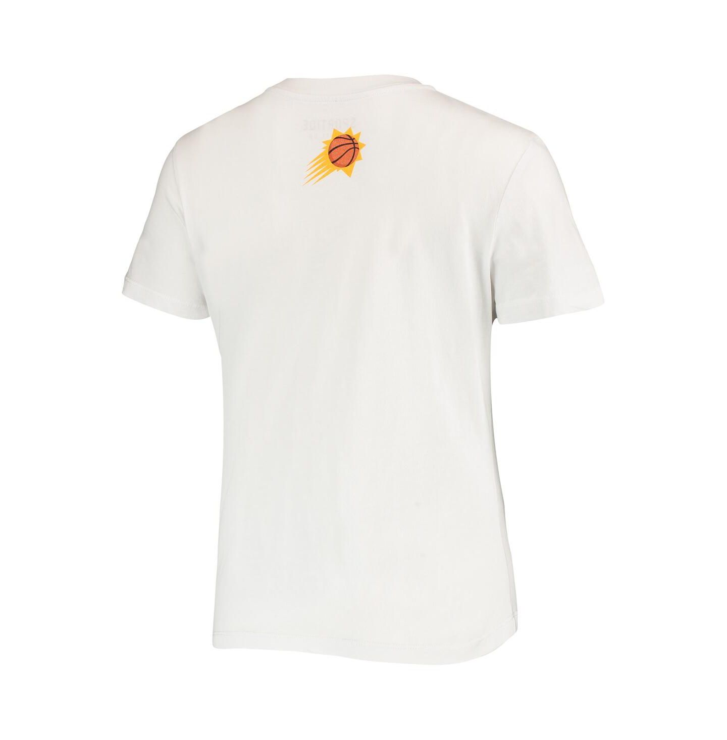 Женская футболка Sportiqe White Phoenix Suns Street Capsule Arcadia — фото 4
