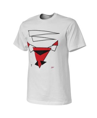 Men's NBA x Naturel White Chicago Bulls No Caller ID T-shirt