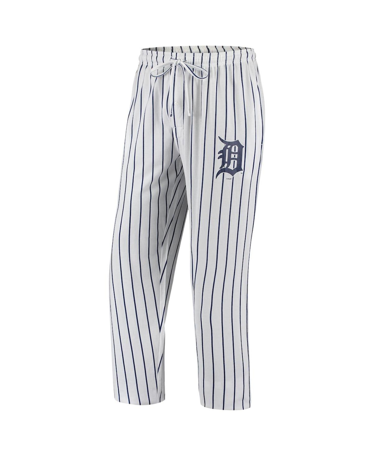 Shop Concepts Sport Men's  White Detroit Tigers Vigor Pinstripe Pants