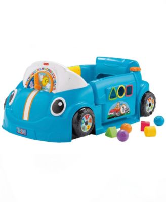 Fisher Price Blue Crawl and Go Car for Learning to Walk Independently Baby s Macy s