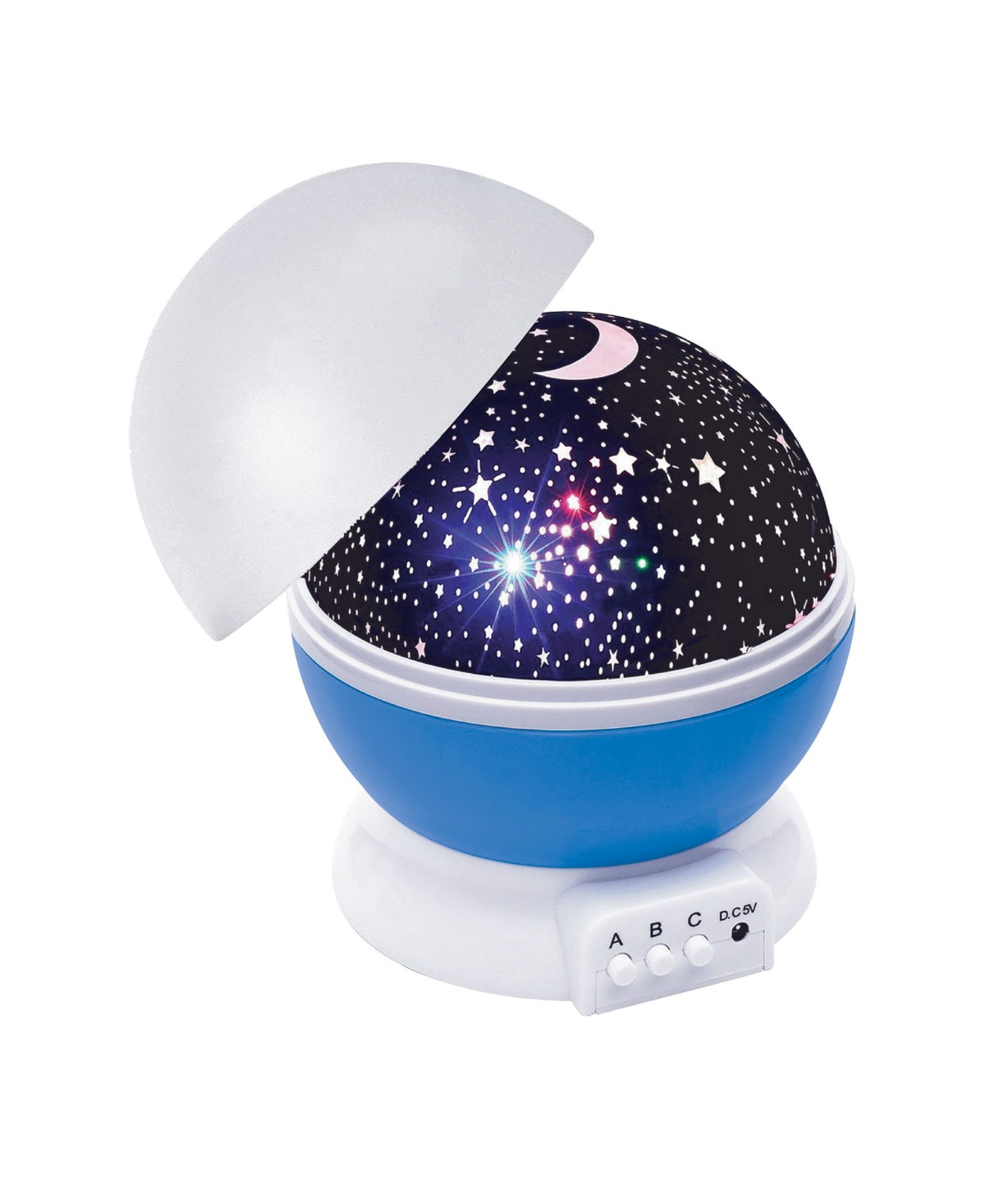 Gabba Goods Starry Night Light Projector In Blue