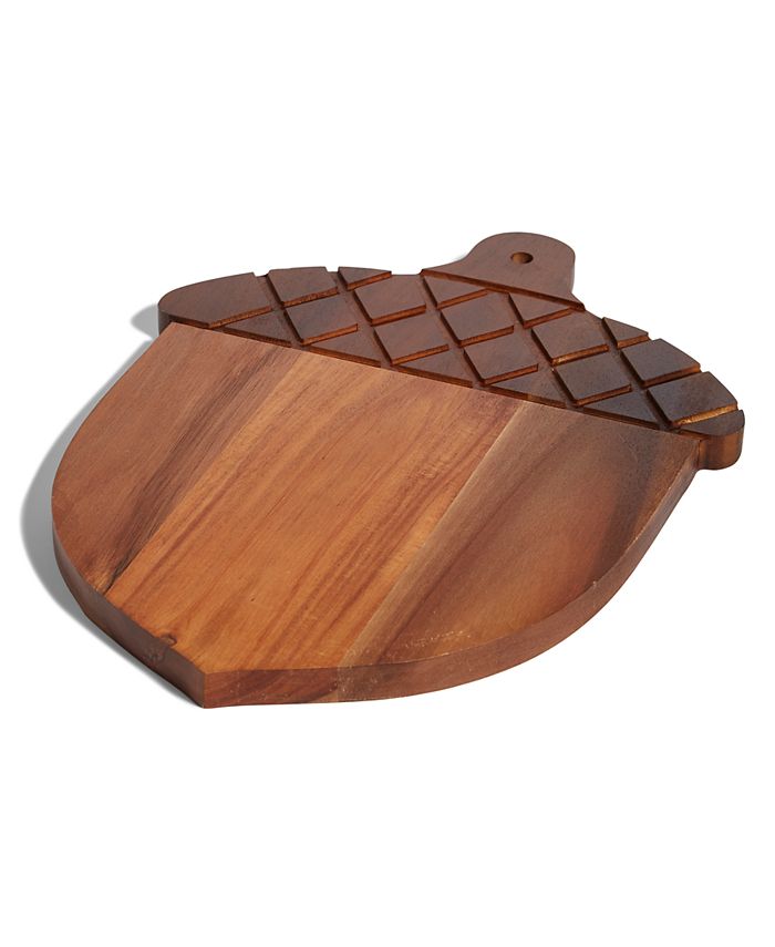 Martha Stewart Collection Harvest Acorn Cutting Board, Created for Macy's -  Macy's