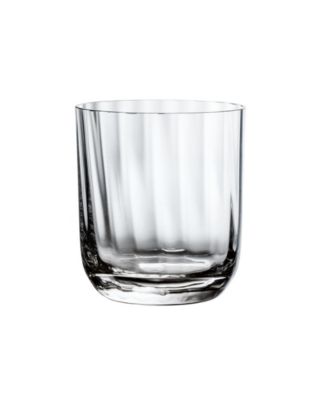 Rose Garden Double Old Fashioned Glasses, Set of 4
