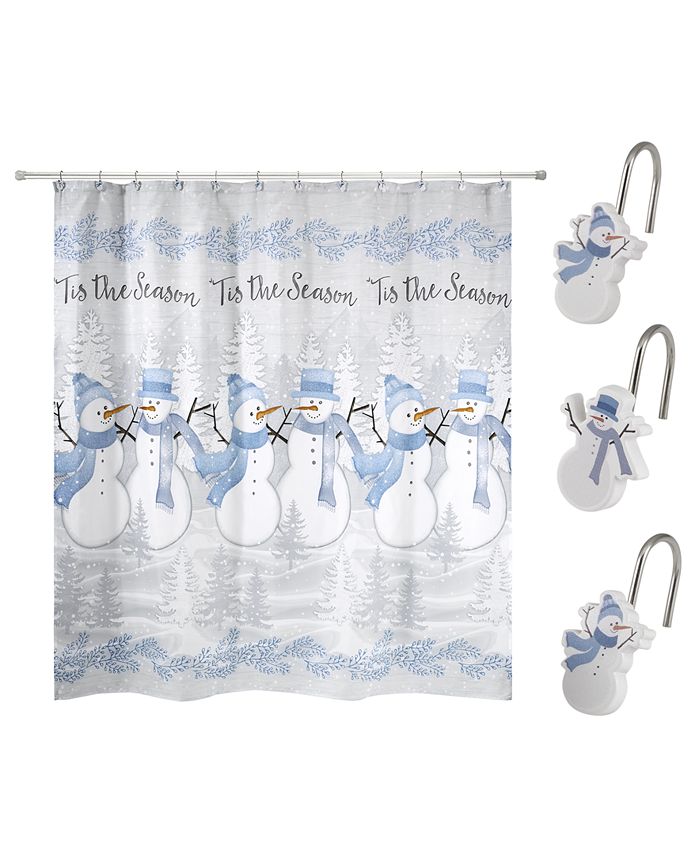 Avanti Winter Friends Shower Curtain 13pc. Set Macy's