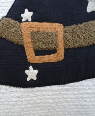 Halloween Witch Hat Decorative Pillow, 20" x 20"