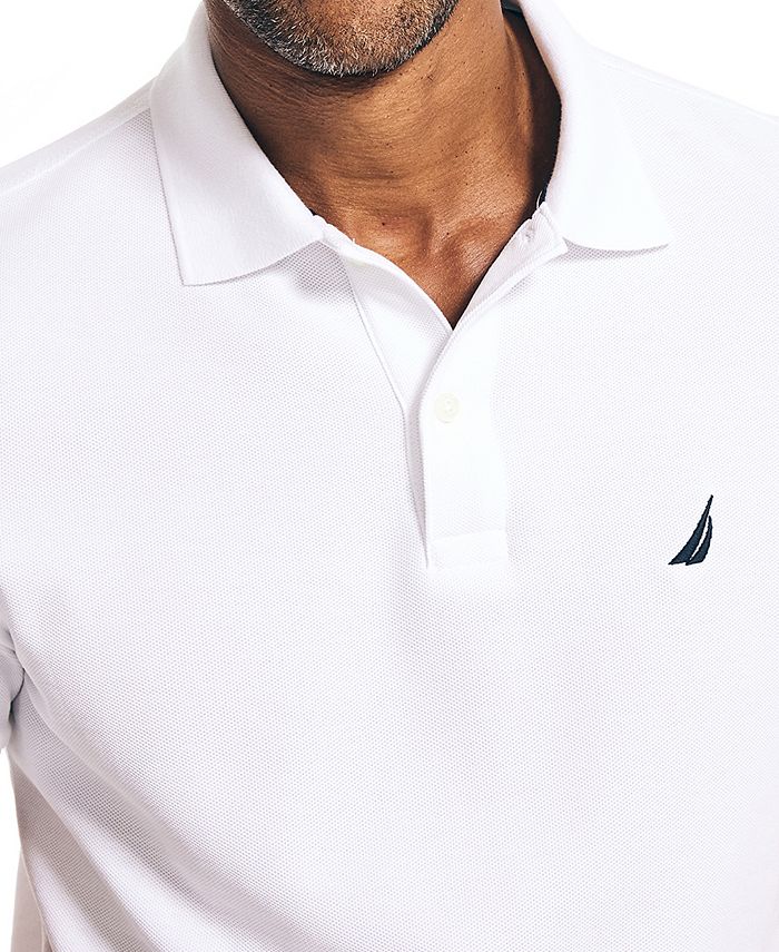 Nautica Men's Sustainably Crafted Classic Fit Deck Polo Shirt Yellow Size XL main image 0
