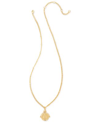 Kendra Scott Gold-Tone Dira Reversible Pendant Necklace, 18