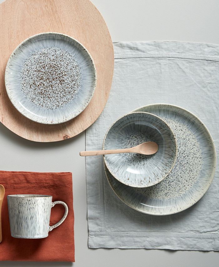 Denby Halo Speckle 12 Pc. Dinnerware Set & Reviews Dinnerware