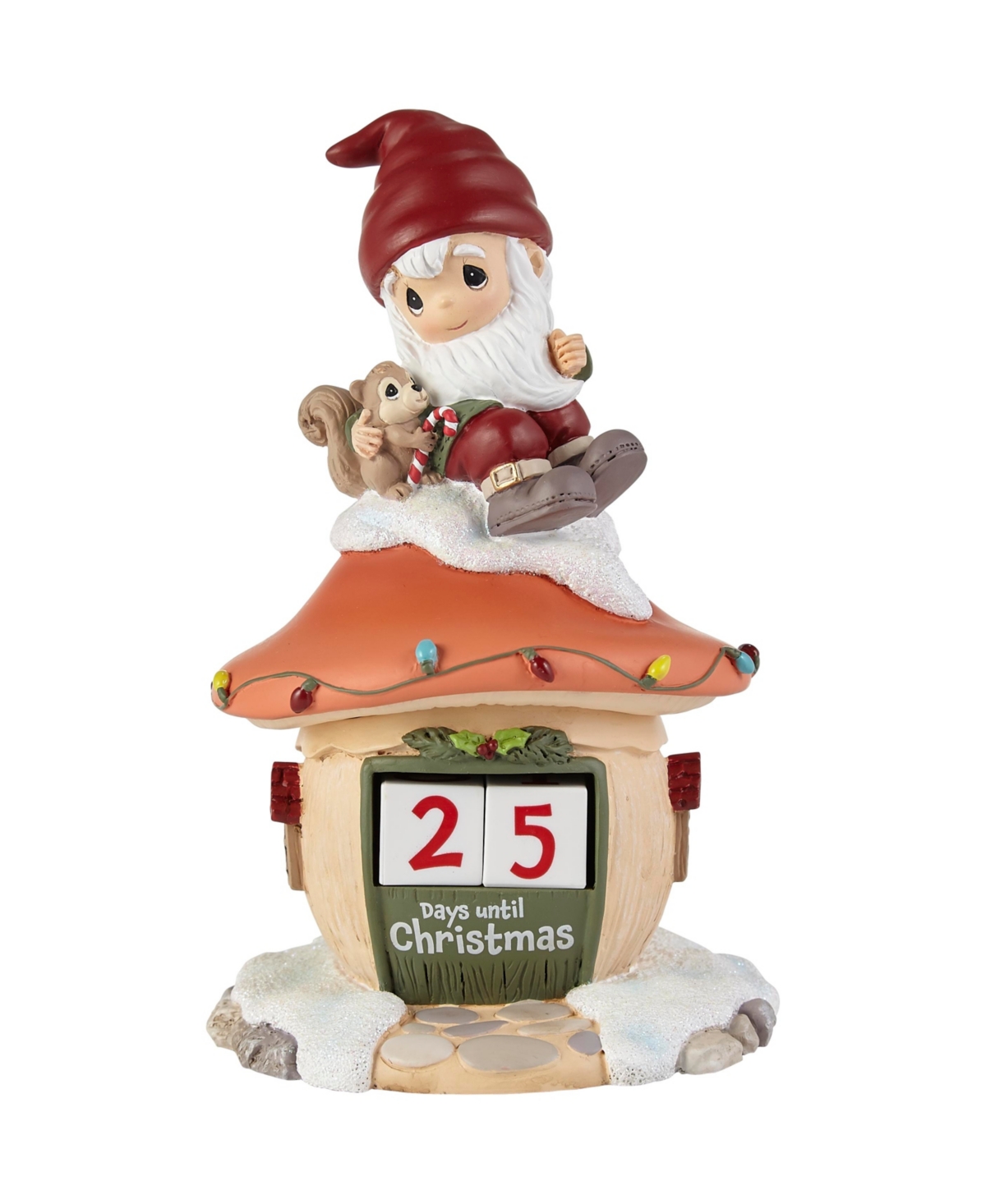 221403 Gnome Sweet Gnome for the Holidays Resin Countdown Calendar - Multicolor
