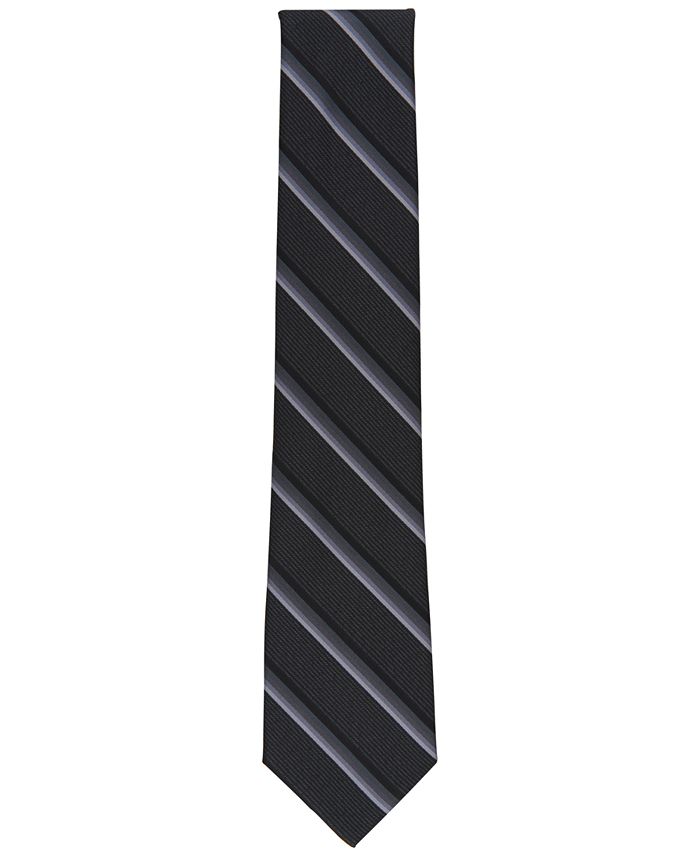 Perry Ellis Men's Abbott Stripe Tie & Reviews - Ties & Pocket Squares ...