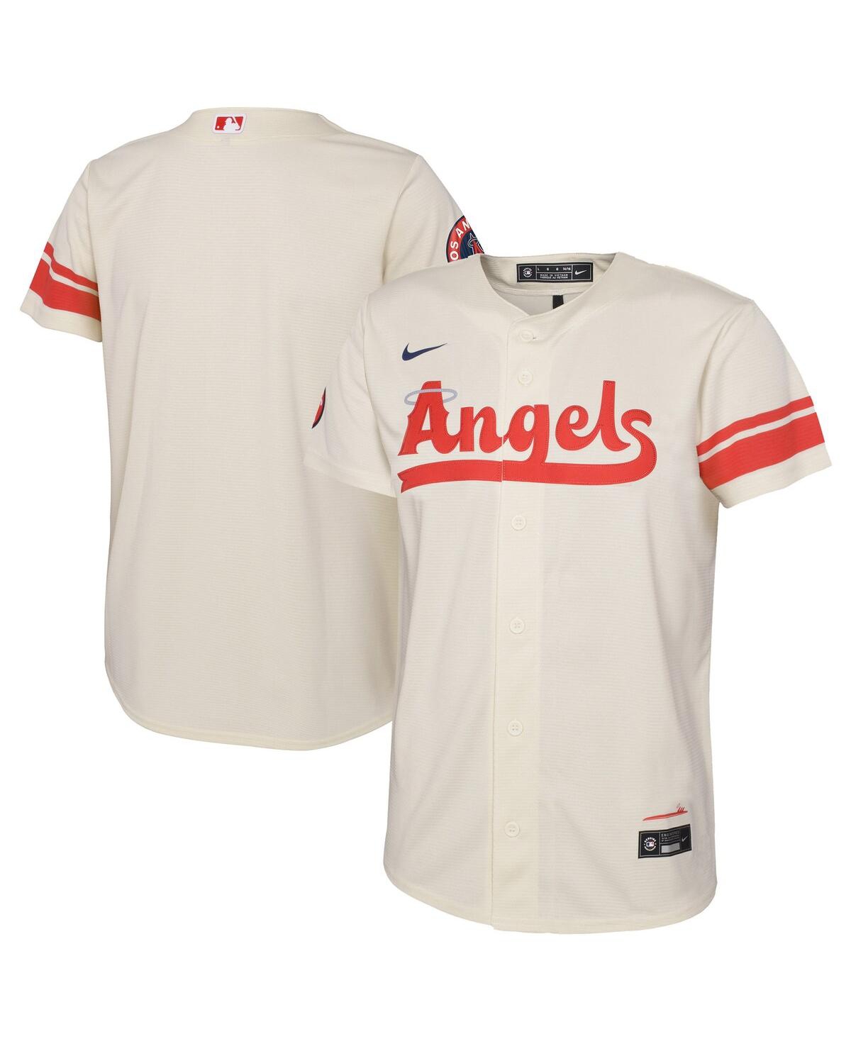 Toddler Boys and Girls NikeLos Angeles Angels City Connect Replica Jersey - Cream