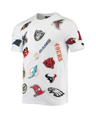 Men's White Nfl League Wordmark T-shirt