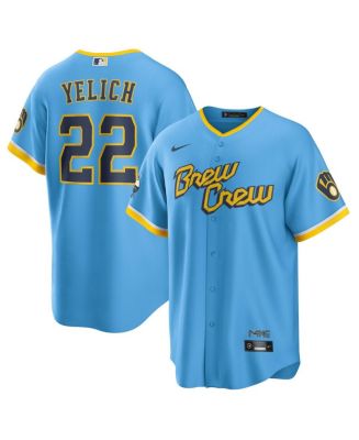 Mitchell&Ness MLB Jersey Brewers Royal/yellow zi