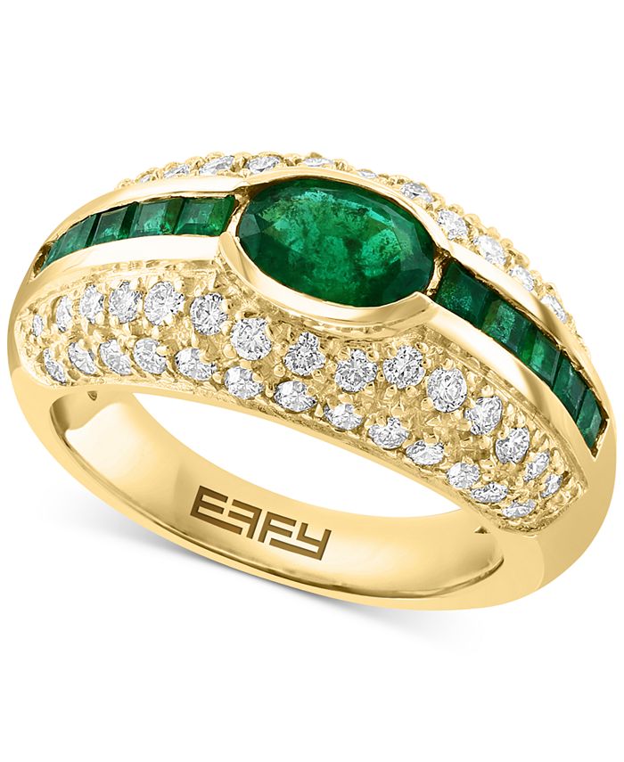 Macy's effy cheap emerald ring