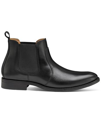 Toddler Boys Faux Leather Chelsea Boots