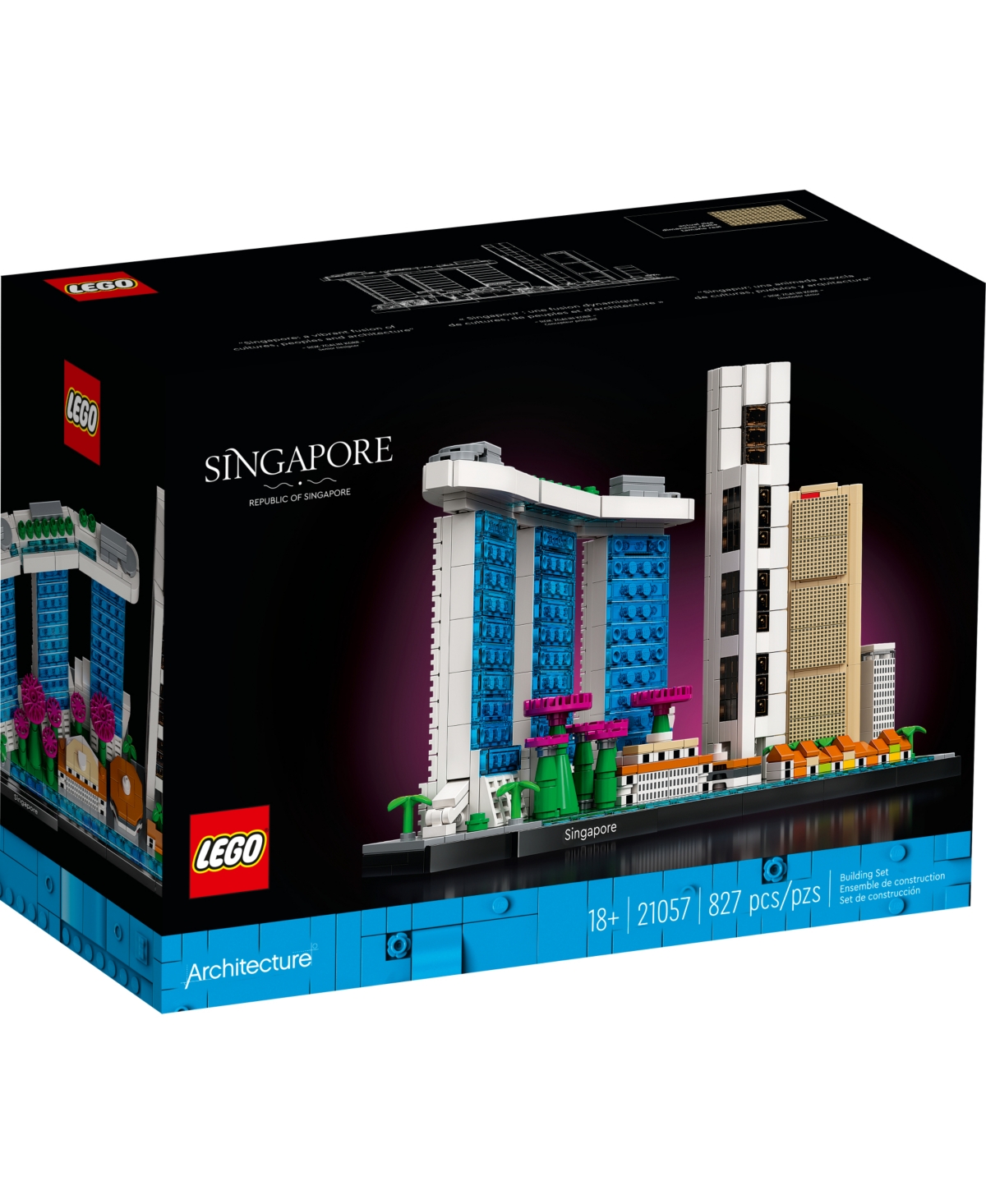 Shop Lego Architecture Skyline Collection Singapore 21057 Toy Building Set In No Color