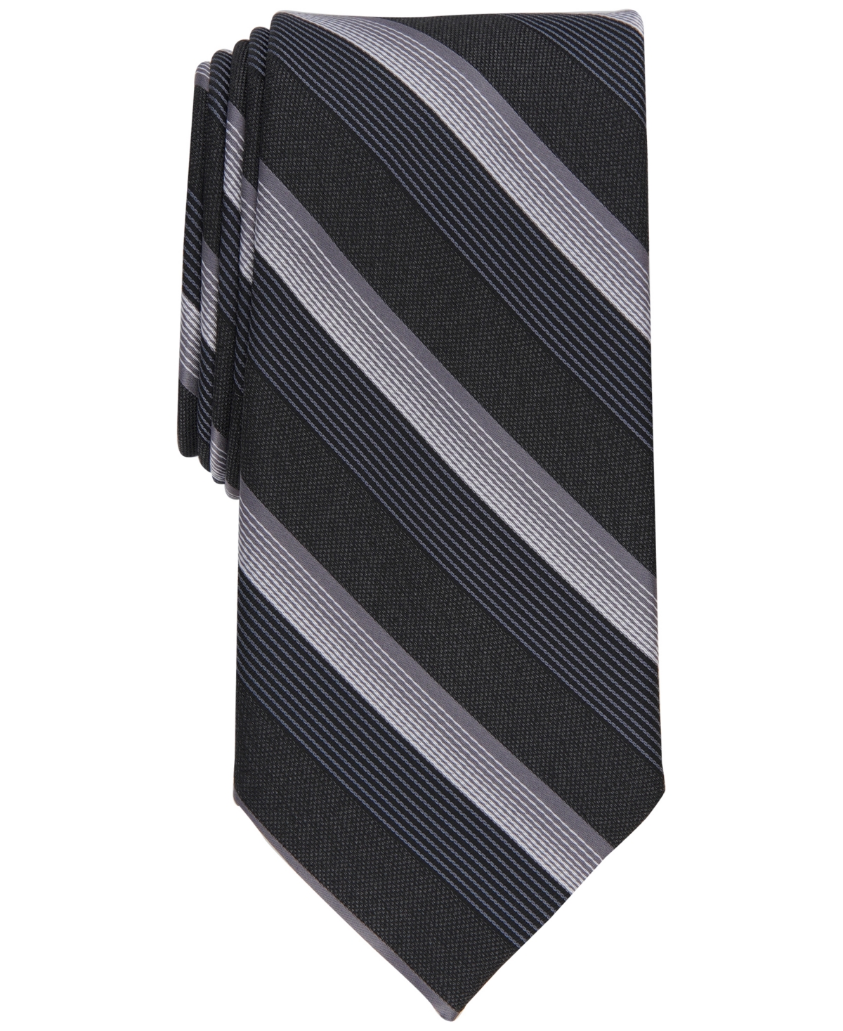 Men's Preston Classic Stripe Tie - Navy