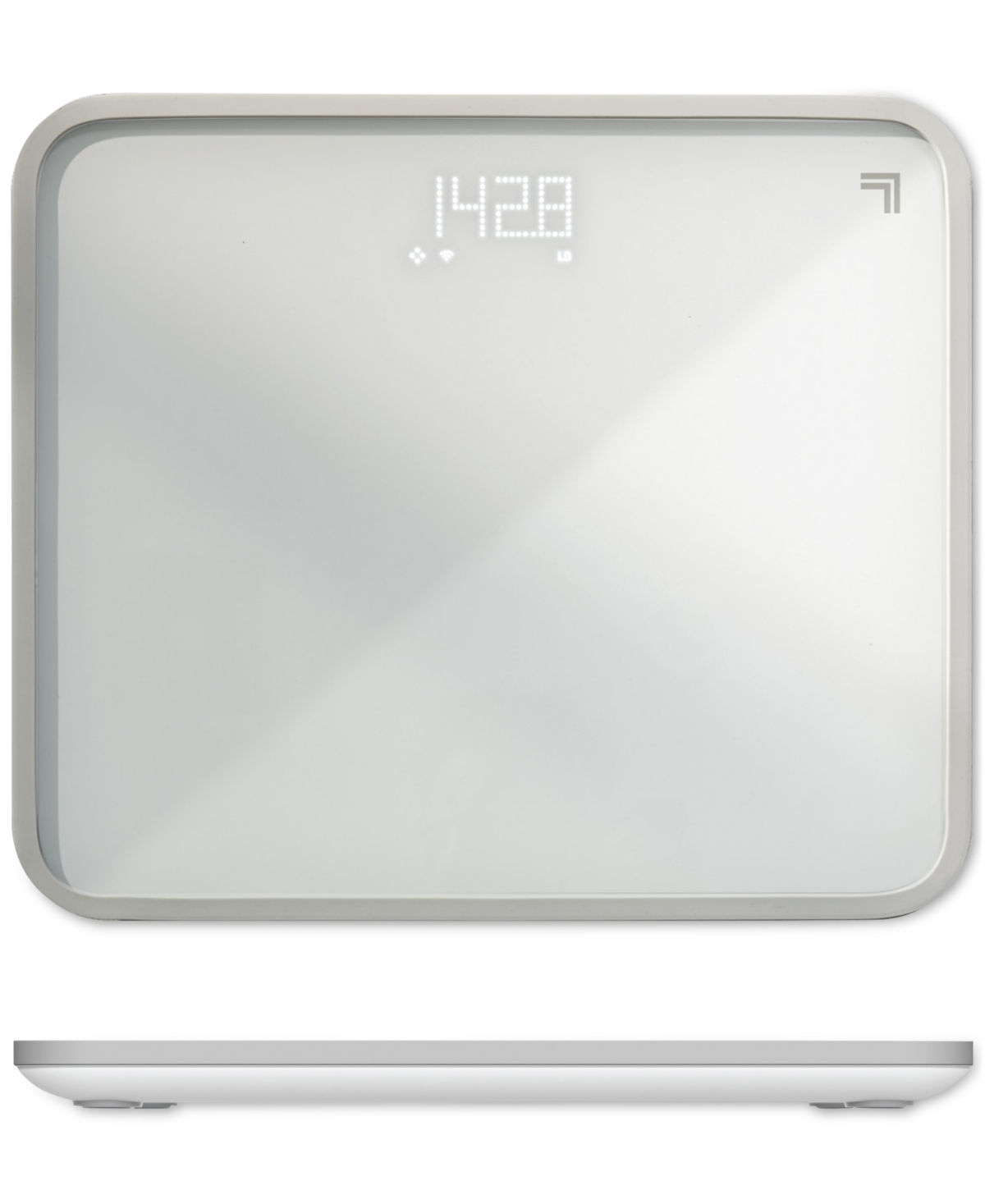 Sharper Image Spastudio Digital Wifi Smart Scale In White