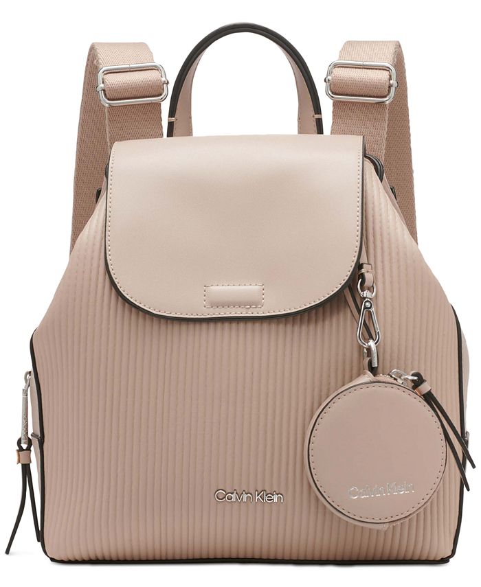 Calvin Klein Millie Ribbed Backpack & Reviews - Handbags & Accessories -  Macy's