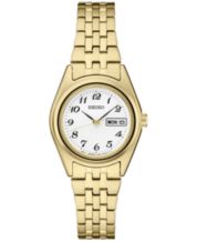Gold tone Women Seiko Watches Macy s