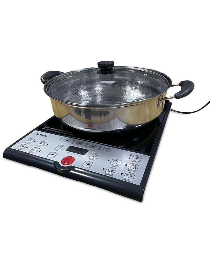 Tayama Ceramic Induction Hot Plate & Cooking Pot Macy's