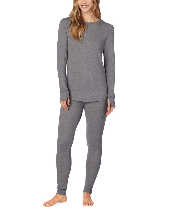 Cuddl Duds Women's Stretch Thermal Henley Top & Reviews Shop Tights & Pantyhose Women Macy's