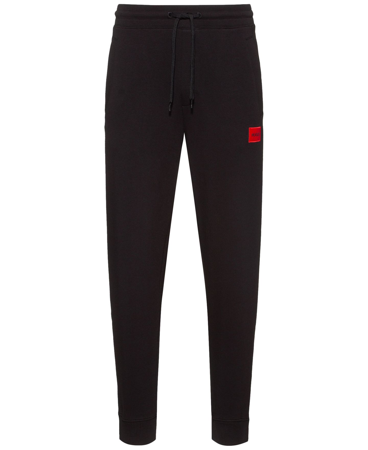 Мужские брюки Hugo Boss Regular-Fit Logo, цвет: Чёрный — фото 6